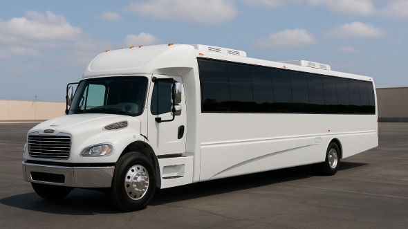 Exterior of Charter Bus Company Dubuque's 30 Passenger Party Bus in Dubuque