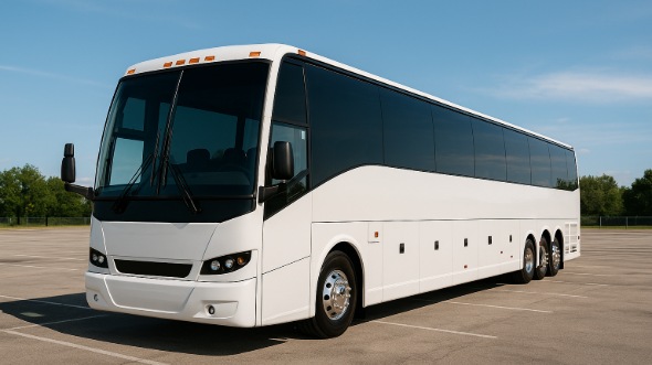 Exterior of Charter Bus Company Waukesha's 40 Passenger Party Bus in Waukesha