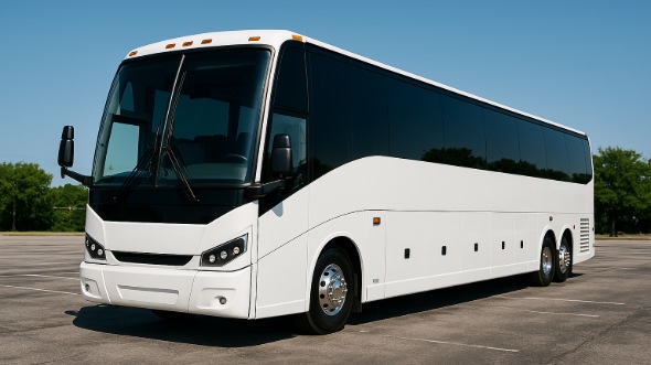 Exterior of Charter Bus Company Madison's 45 Passenger Charter Bus in Madison